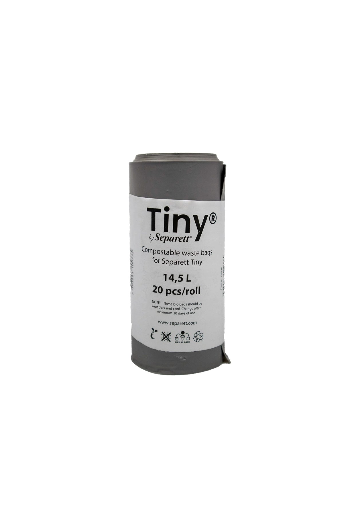 Biosäkit Tiny ja Weekend Prime käymälään 20 kpl rulla