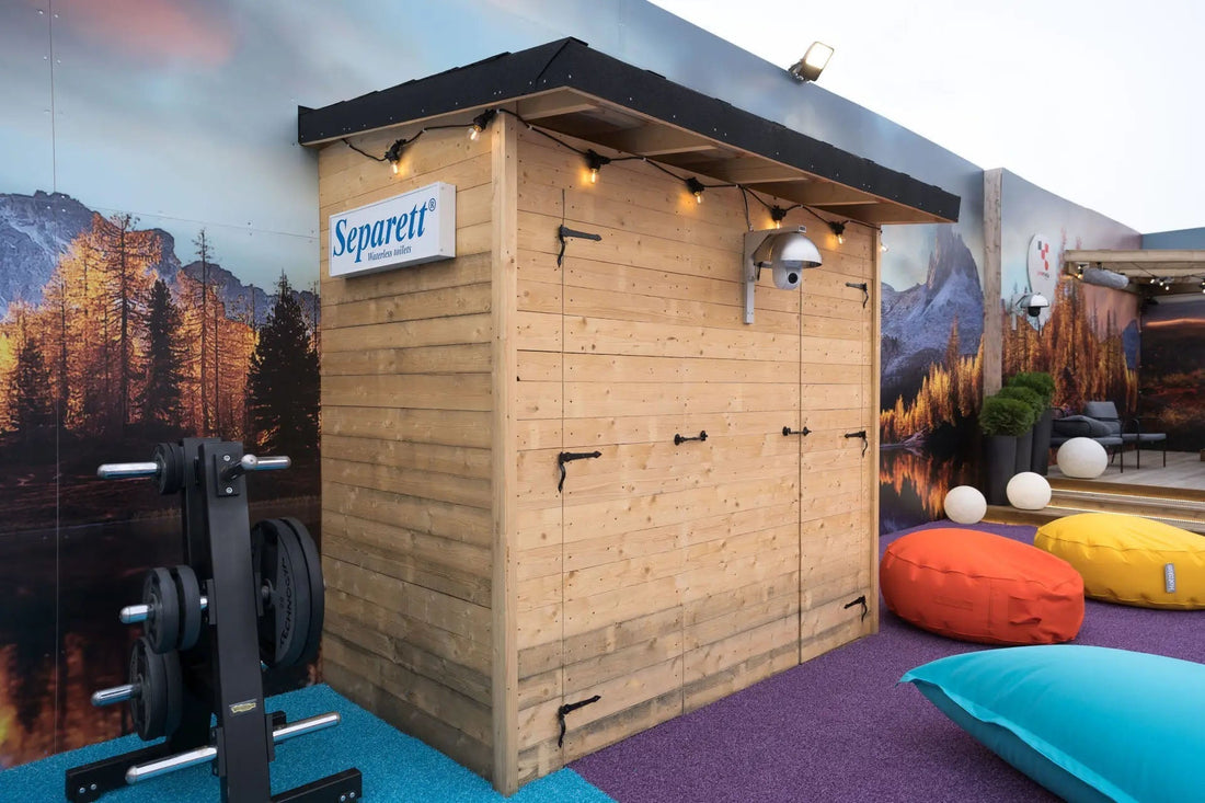 Separett toimittaa käymälät Big Brother - talon pihalle