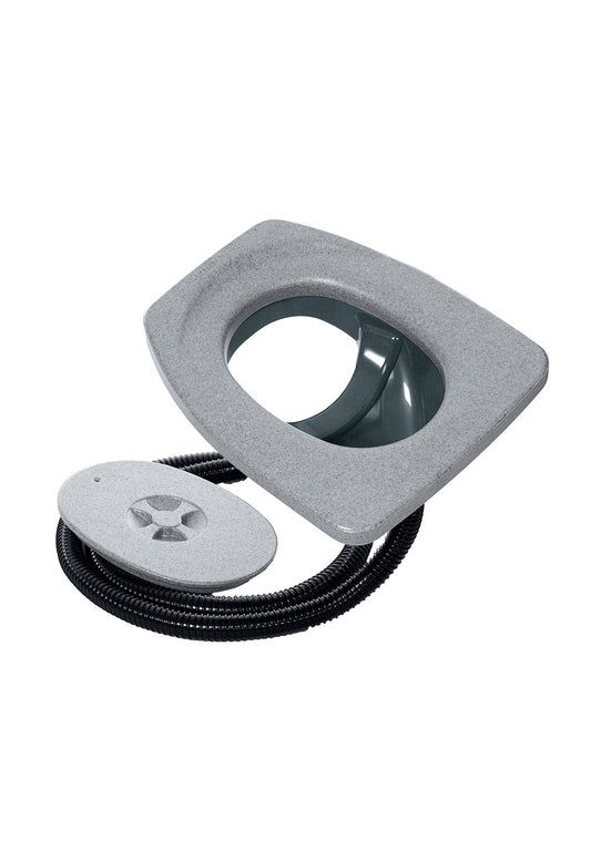 Erotteleva Pikkula lämpöistuimella harmaa