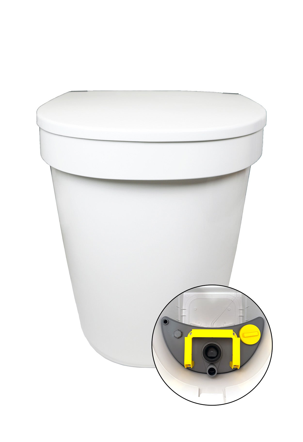 Urinseparerande toalett Tiny med urintank